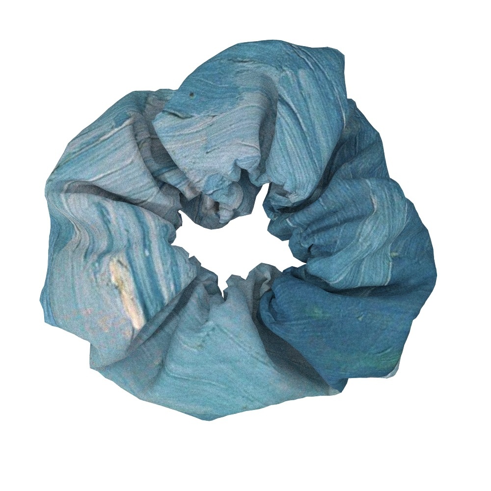 Women's Sweet Cloth Hair Ties Retro Van Gogh Floral Oil Painting