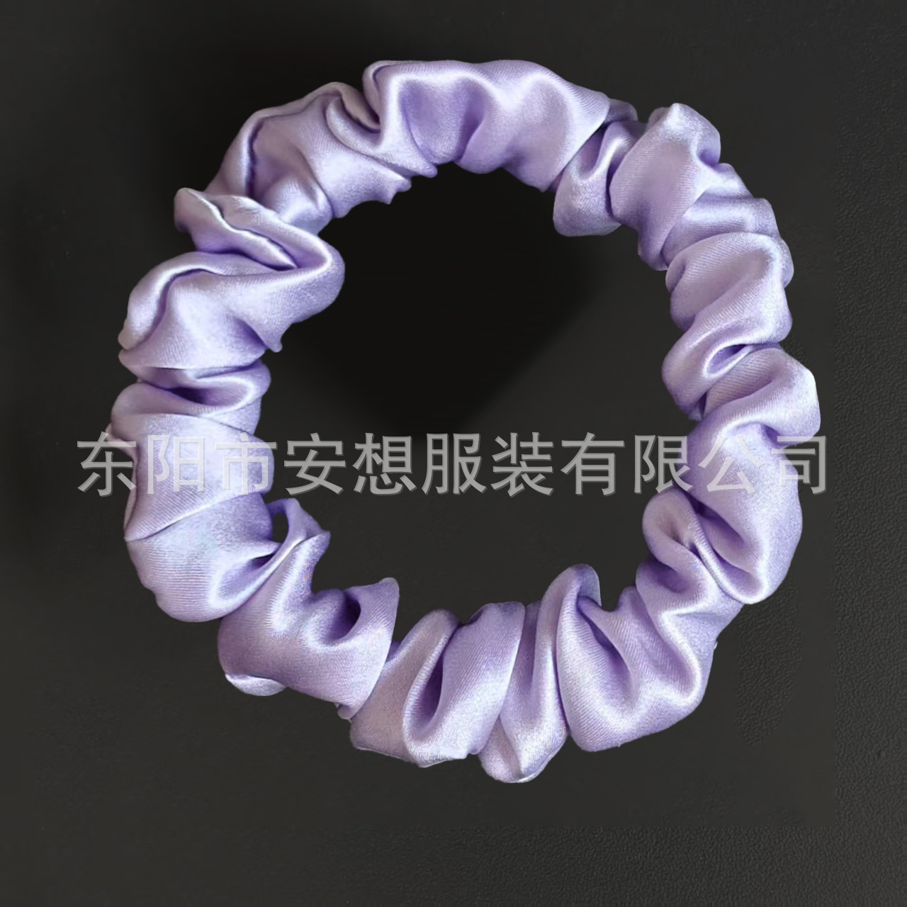 Women's Handmade Luxury 100% Silk Mini Hair Scrunchies Pure Color