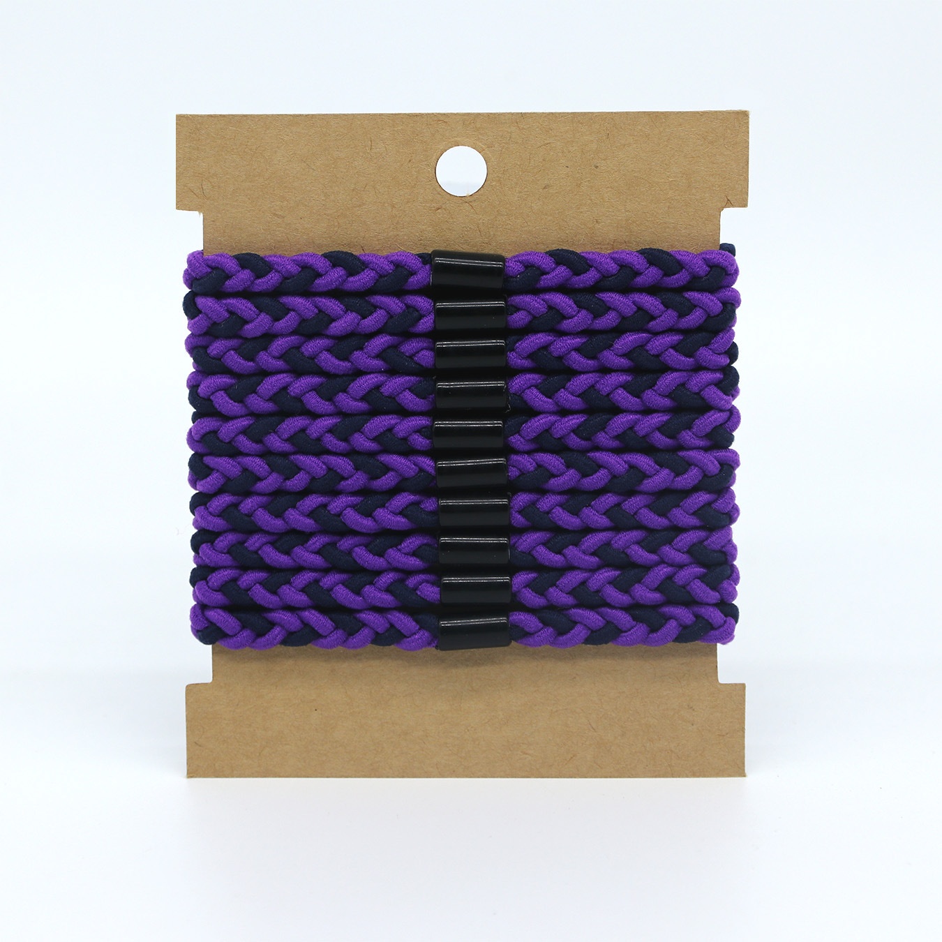 Men's Business Woven Headband Scarf Color Block Synthetic Fiber Hair Tie