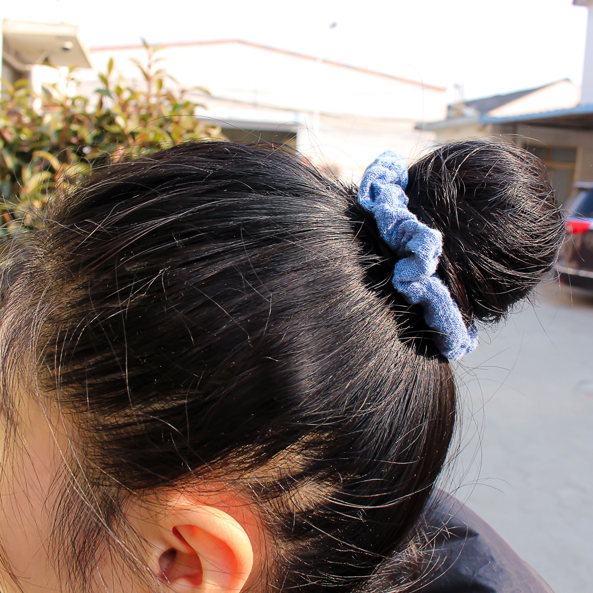 Women's Beach Chiffon Hair Scrunchies Multicolor Daisy Floral