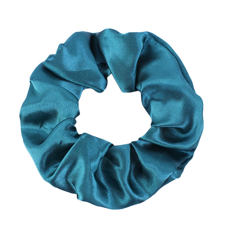 Women's Classic Daily Holiday Satin Scrunchie Hair Tie Solid Color