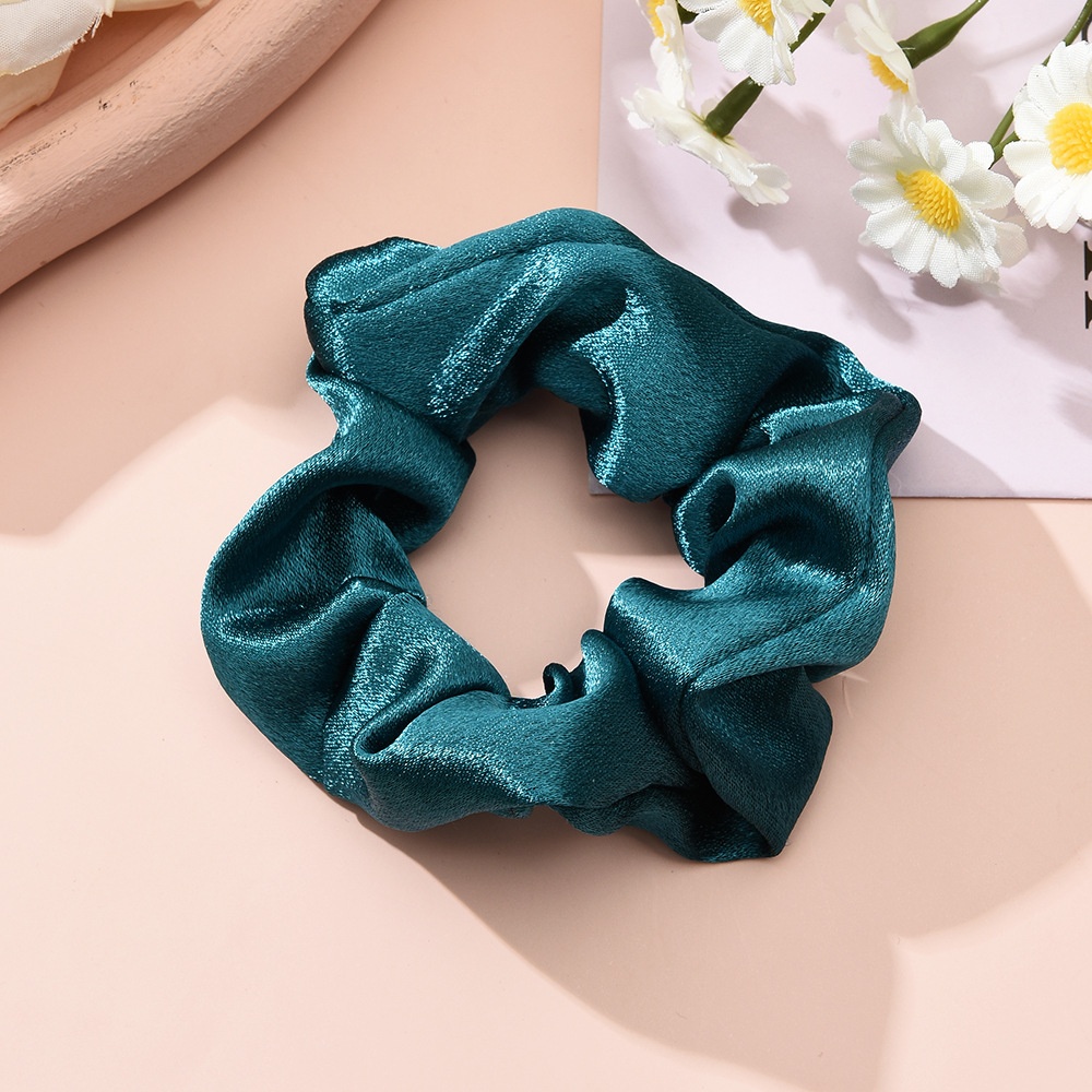 Women's Minimalist Fabric Hair Ties Trendy Solid Color Simple Head Ropes