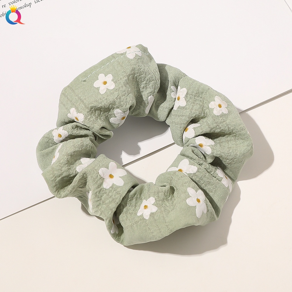 Women'S Daily Cloth Hair Tie Simple Plaid Fruit Flower Patterns