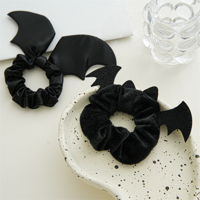 Women's Halloween Carnival Party Hair Band Funny Hip-Hop Bat Pattern