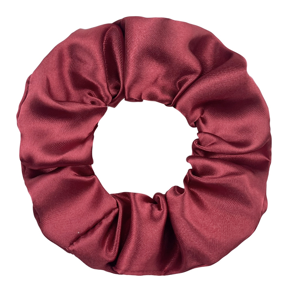 Women's Everyday Rib-Knit Cloth Ponytail Hair Ties Solid Color