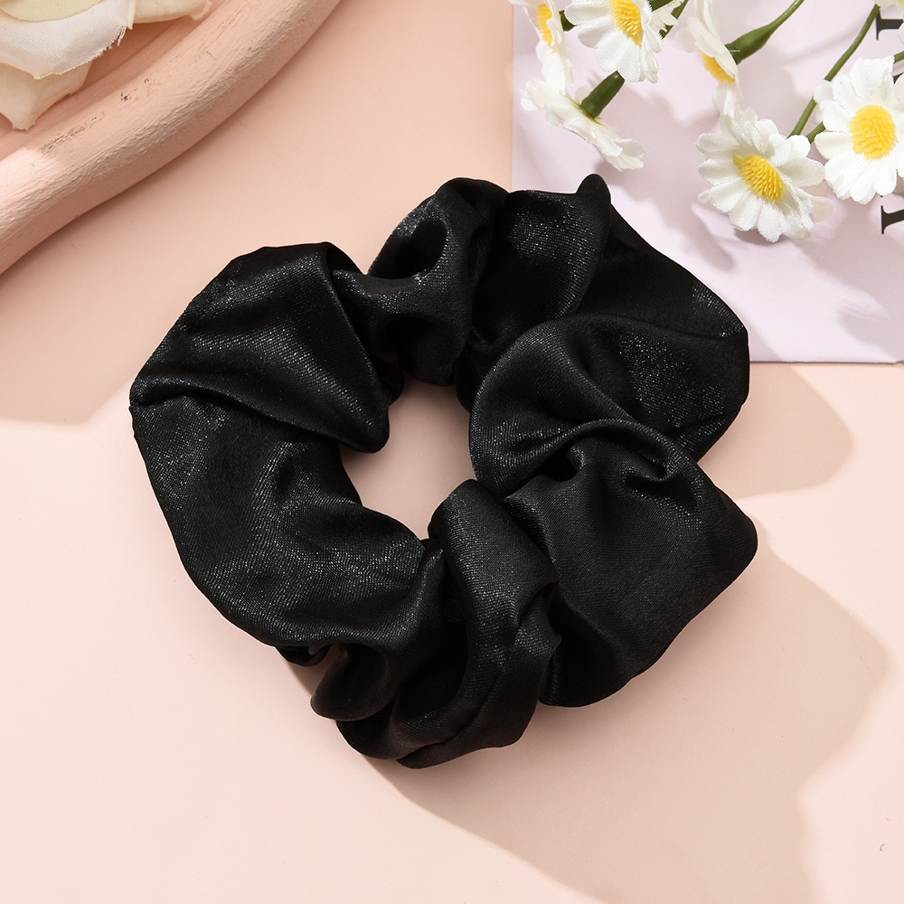 Women's Minimalist Fabric Hair Ties Trendy Solid Color Simple Head Ropes