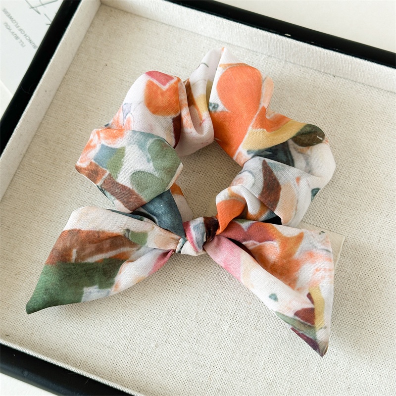 Women's Sweet Cloth Hair Tie For Daily Holiday Printed Pattern