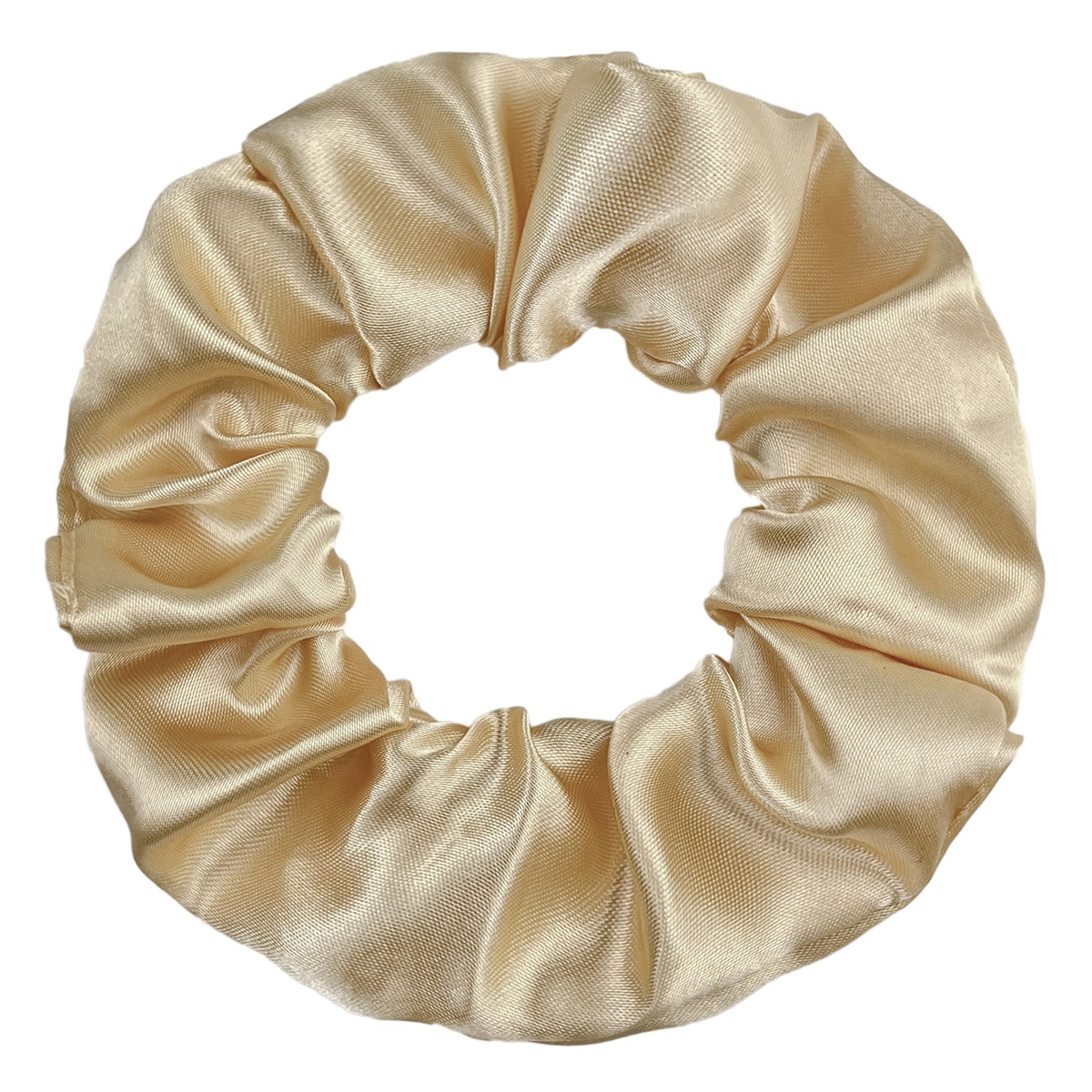 Women's Everyday Rib-Knit Cloth Ponytail Hair Ties Solid Color