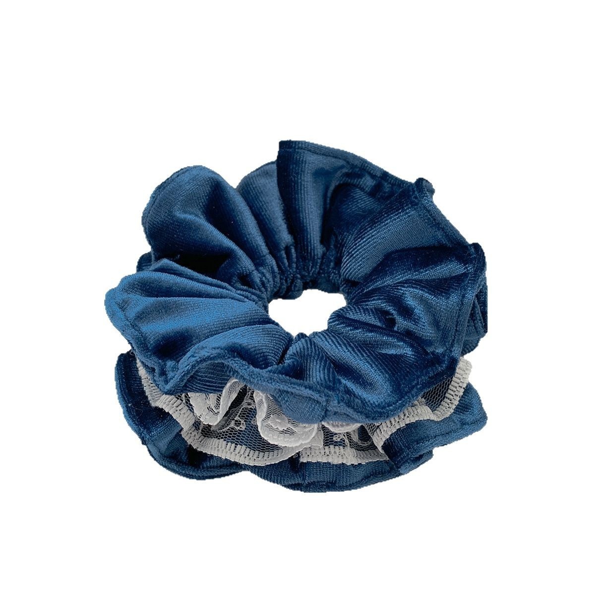 Women's Daily Casual Retro Cloth Hair Tie Scrunchie Solid Color
