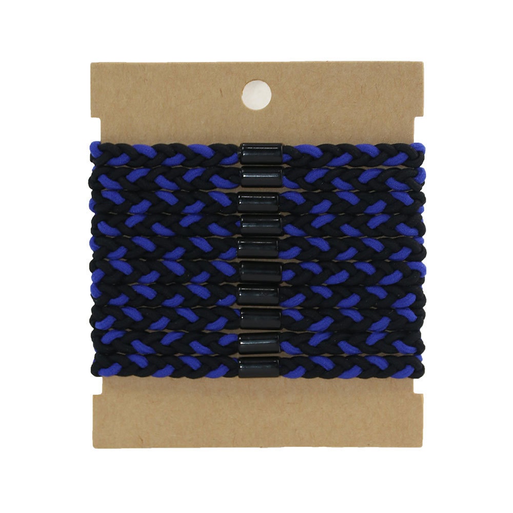 Men's Business Woven Headband Scarf Color Block Synthetic Fiber Hair Tie