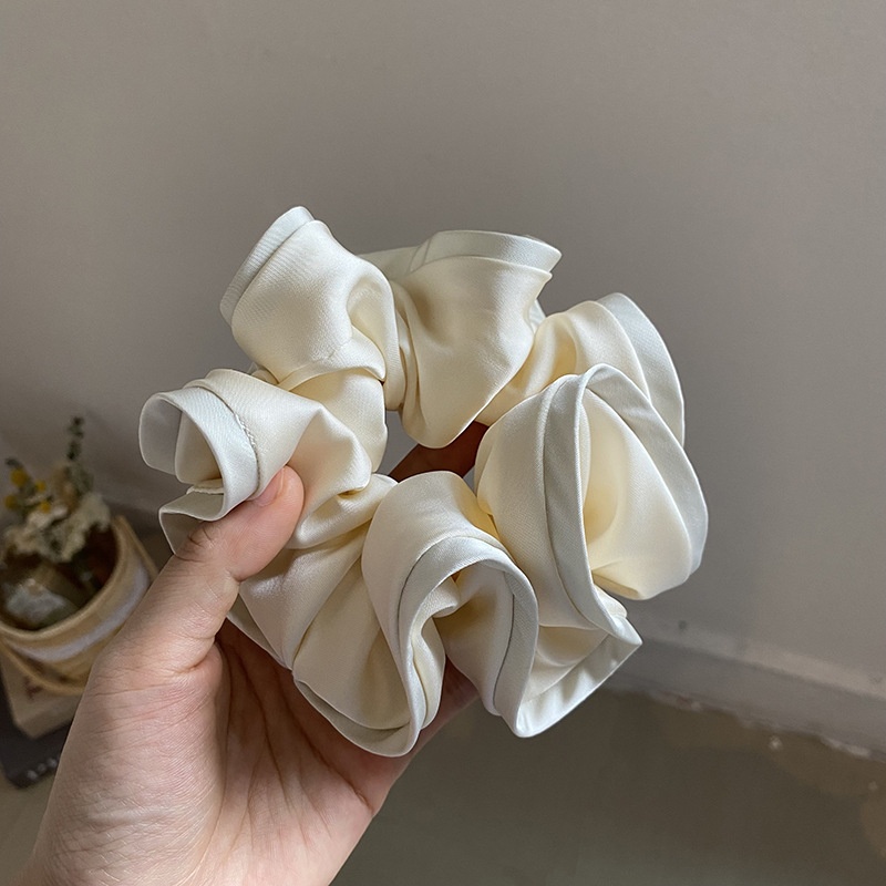 Women's Simple Commute Holiday Cloth Hair Tie Scrunchie Solid Color