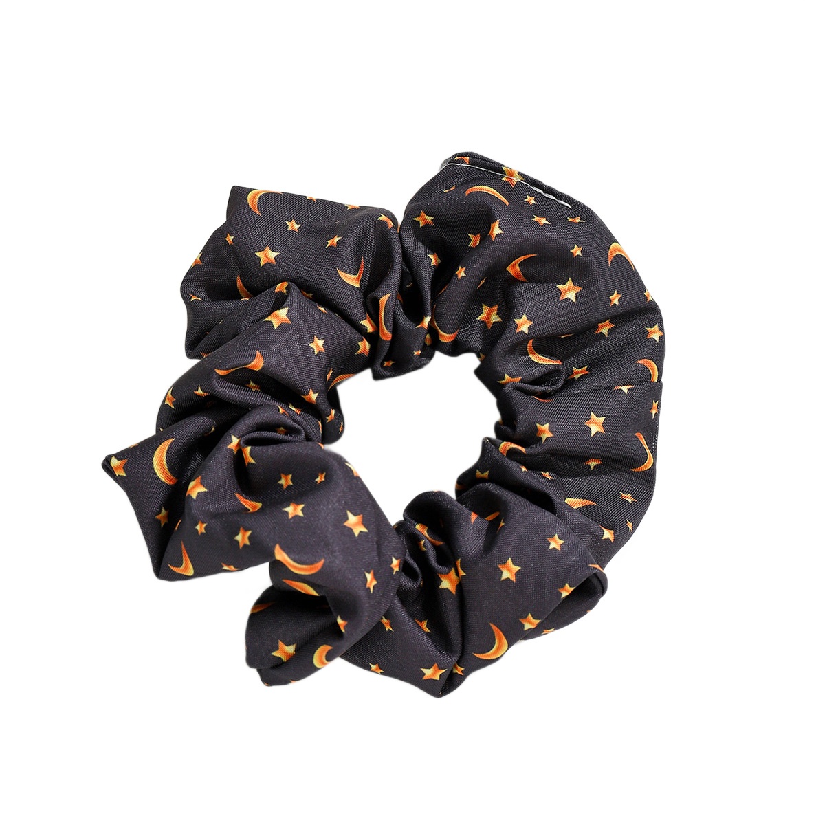 Women's Daily Cloth Scrunchies Space Theme Star Moon Embroidery