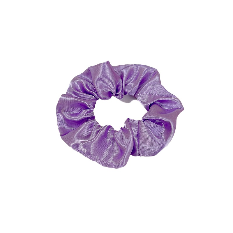 Women's Versatile Satin Hair Scrunchies Colorful Japanese Print