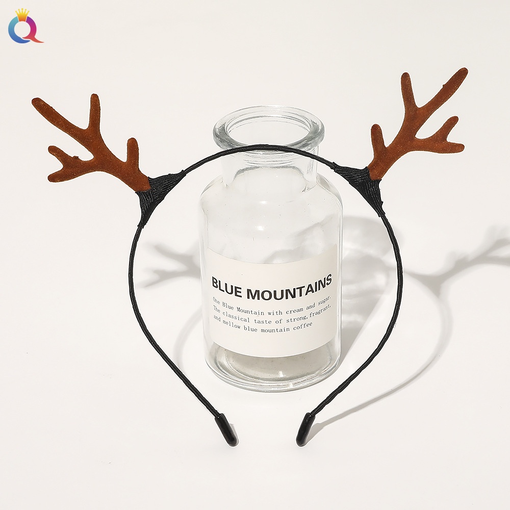 Women's Handmade Cloth Hair Tie Letter Pattern Fashion Christmas Accessory