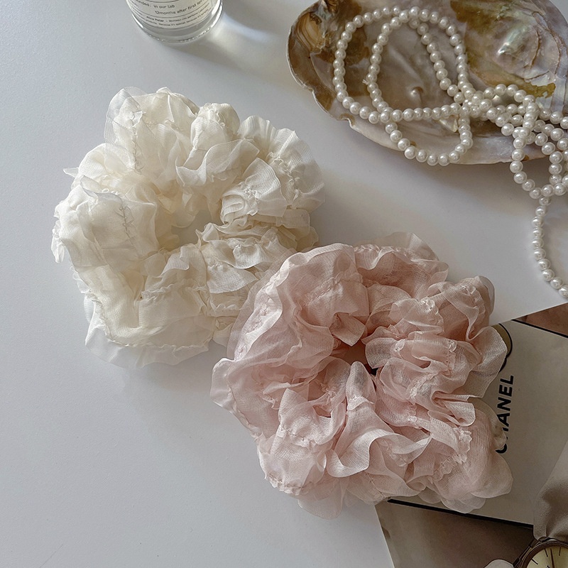 Women's Cute Handmade Cloth Hair Tie Street Style Floral Pattern