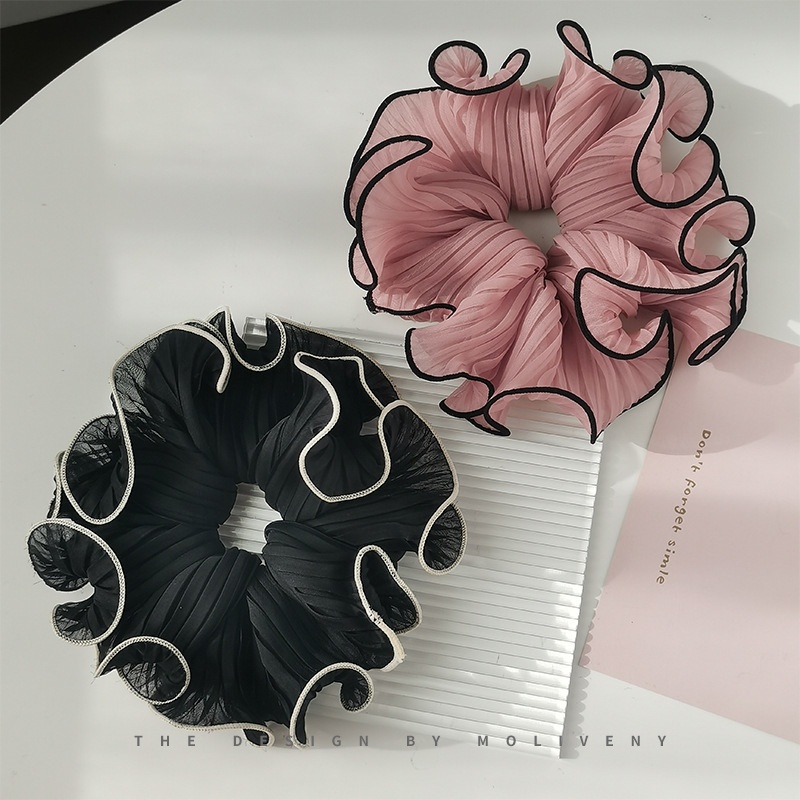 Women's Classic Korean Style Casual Cloth Hair Tie Solid Color