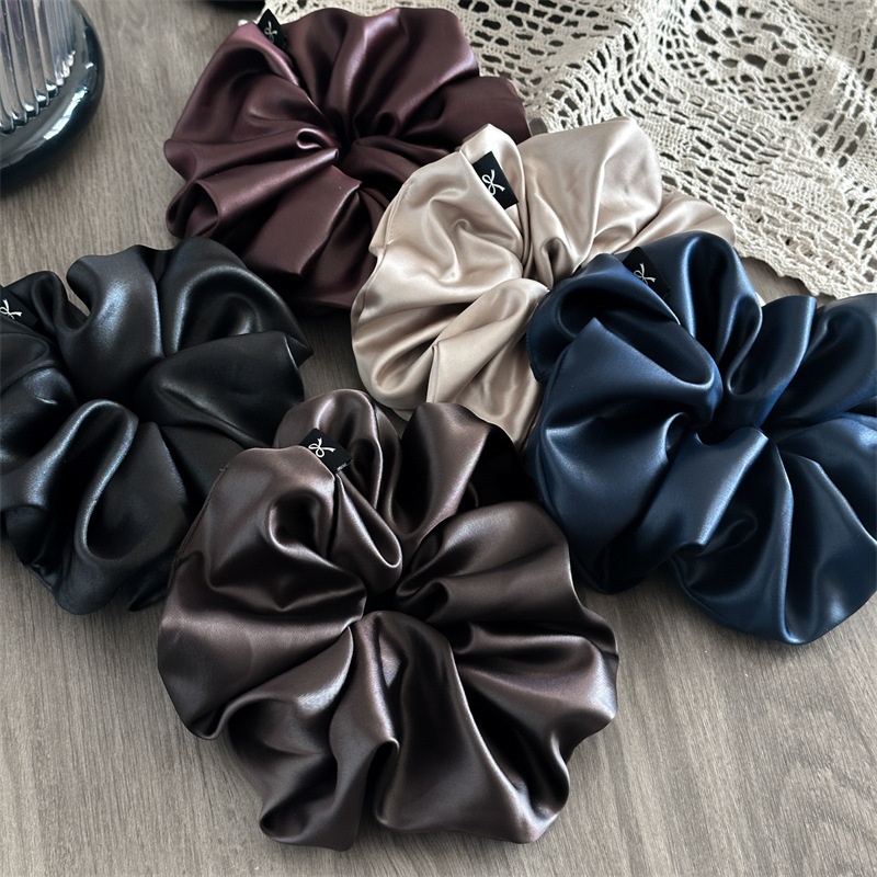 Women's Premium Thickened Satin Hairband Elegant Daily Headband Solid Color