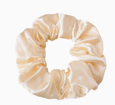 Women's Versatile Satin Hair Scrunchies Colorful Japanese Print