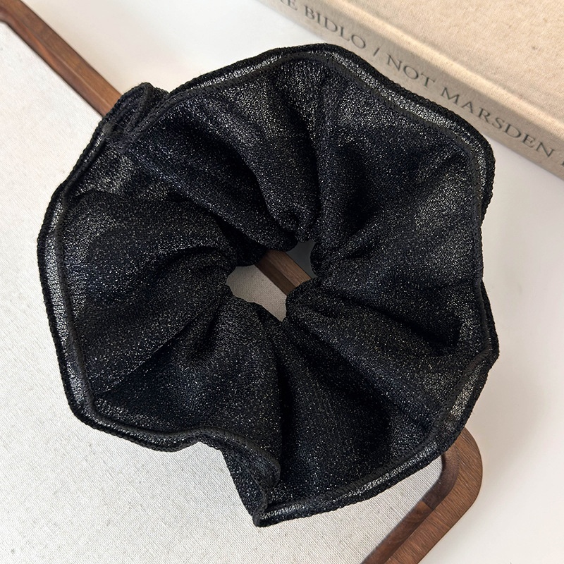 Women's Elegant Banquet Cloth Hair Scrunchie Classic Solid Color