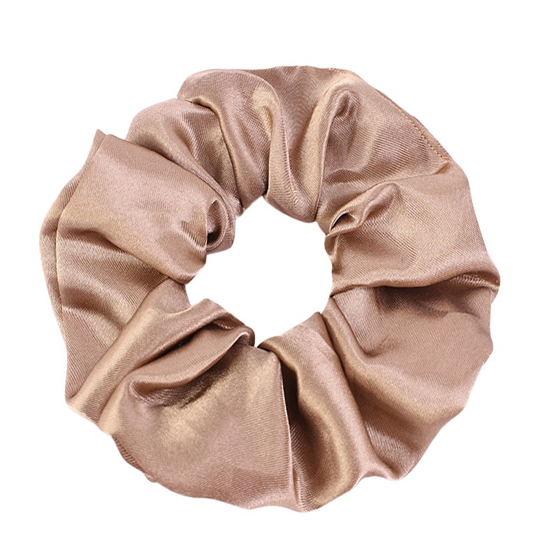 Women's Classic Daily Holiday Satin Scrunchie Hair Tie Solid Color
