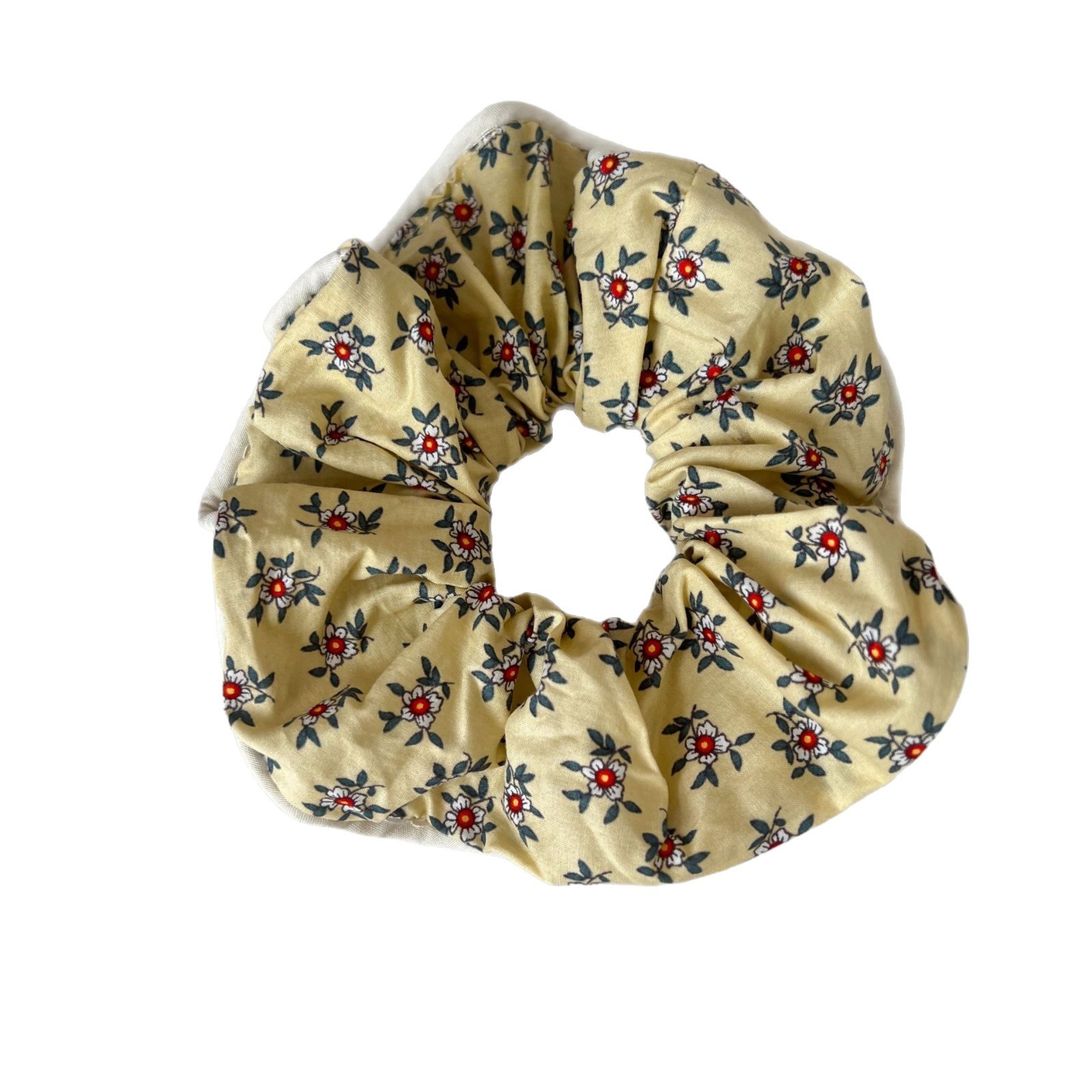 Women's Casual Cloth Bow Hair Tie High Elasticity Band Ditsy Floral Print