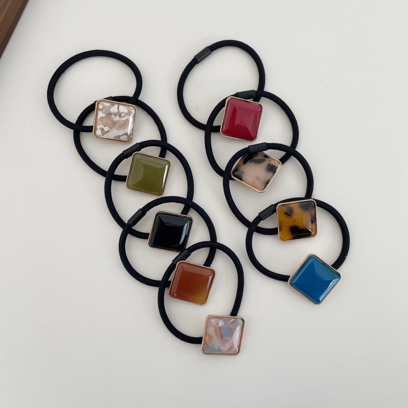 Women's Stone Pattern Resin Headband Outdoor Fashion Hair Accessories for Girls