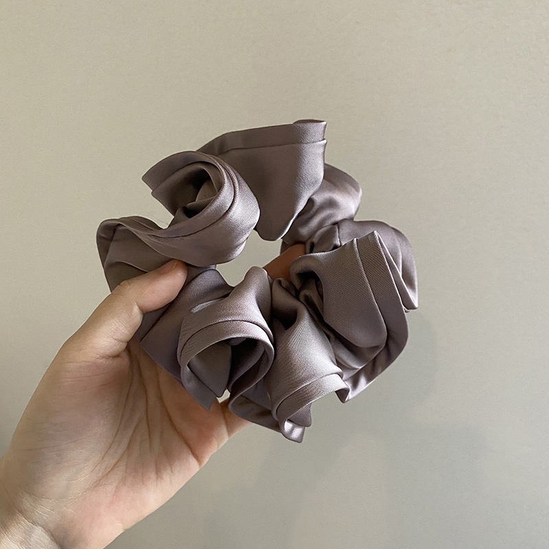 Women's Simple Commute Holiday Cloth Hair Tie Scrunchie Solid Color