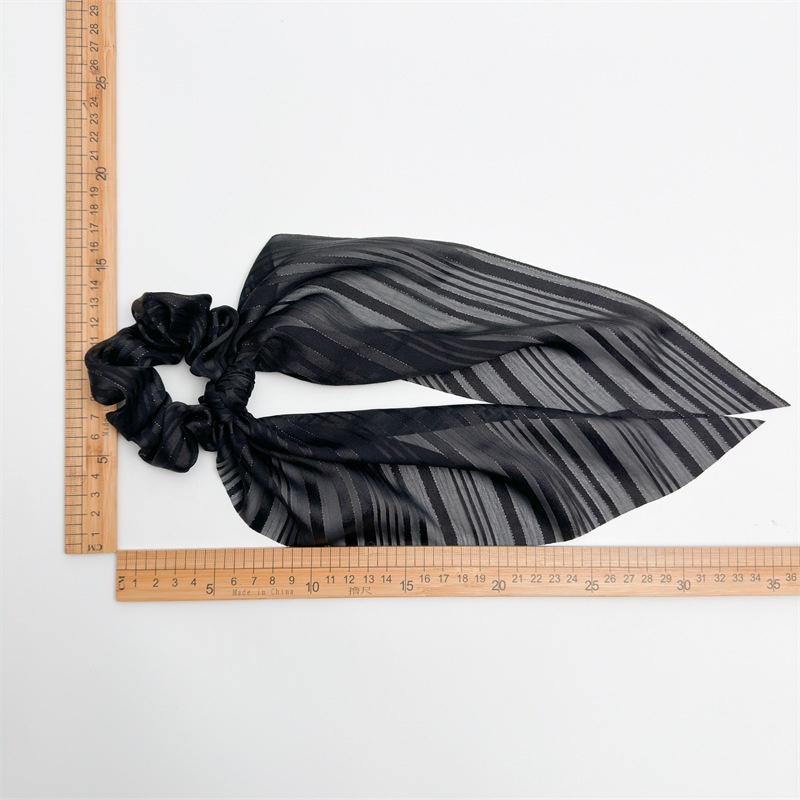 Women's Elegant Cloth Hair Tie for Holiday and Street Solid Color