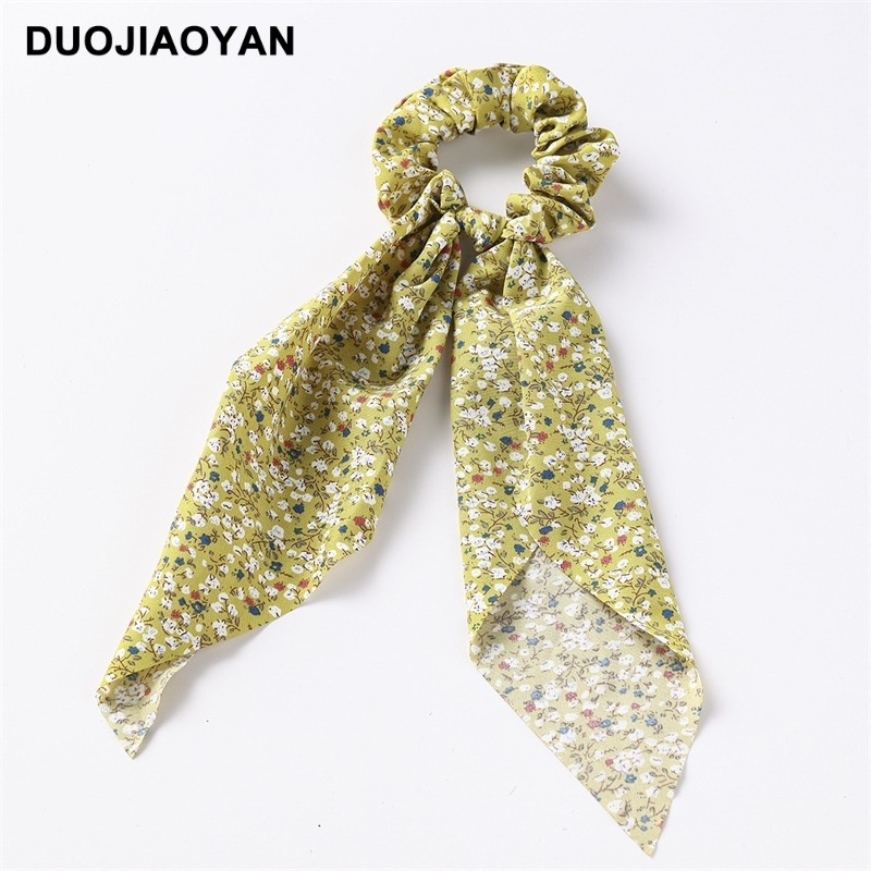 Women's Sweet Everyday Cloth Hair Scrunchie Ditsy Floral Print