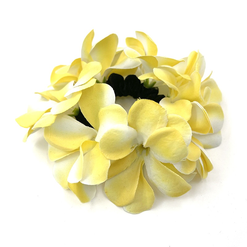 Women's Sweet Vacation Cloth Hair Tie in Elegant Floral Pattern