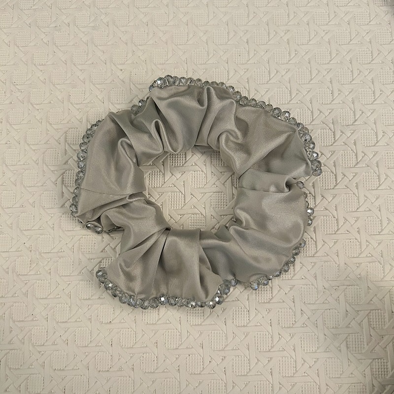 Women's Fairy Elastic Bubble Hair Tie Scrunchie Crystal Cloth
