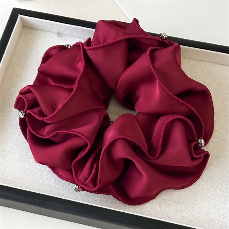 Women's Elegant Casual Cloth Hair Tie Accessories Solid Color