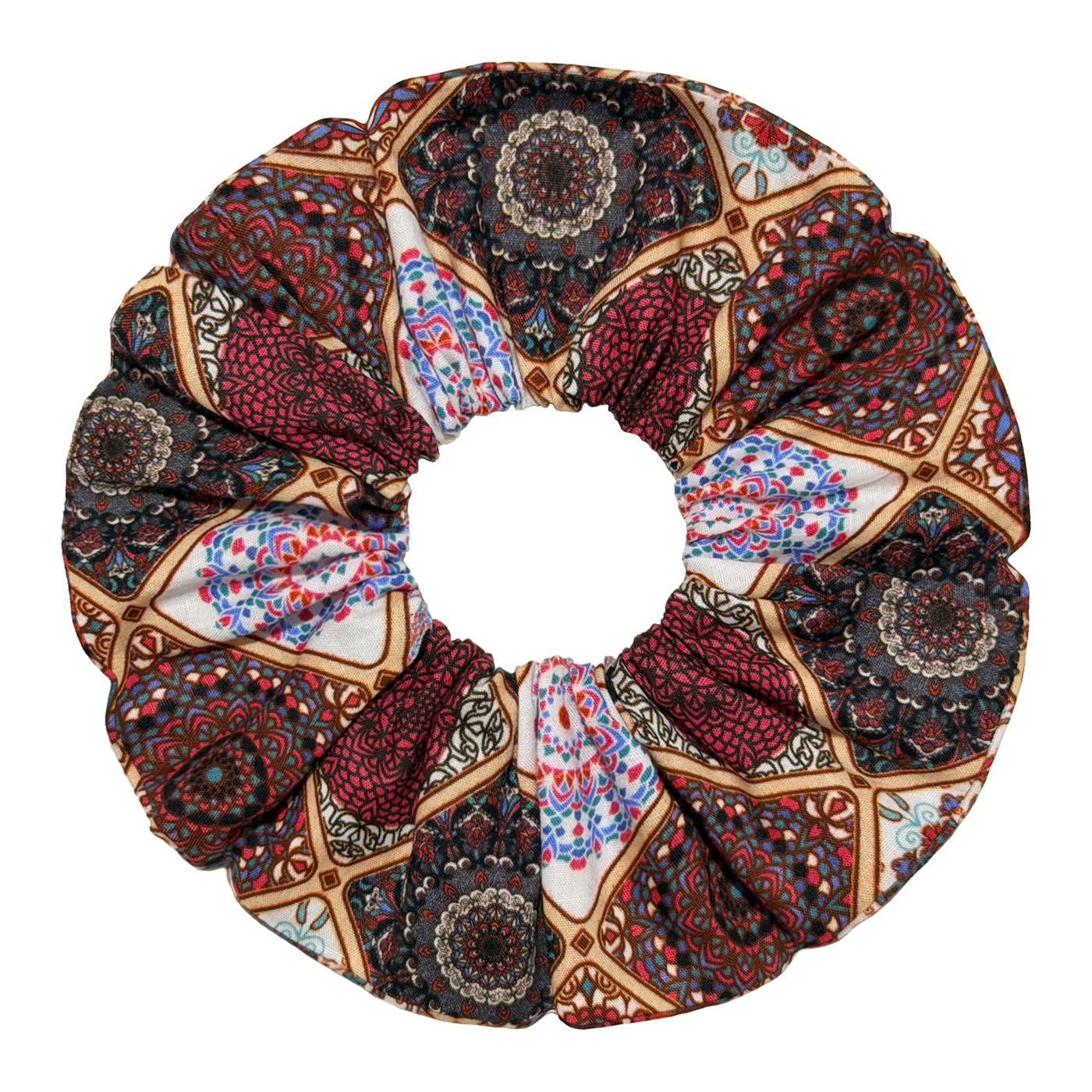 Women's Spring Commute Cotton Hair Tie Multicolor Flower Pattern