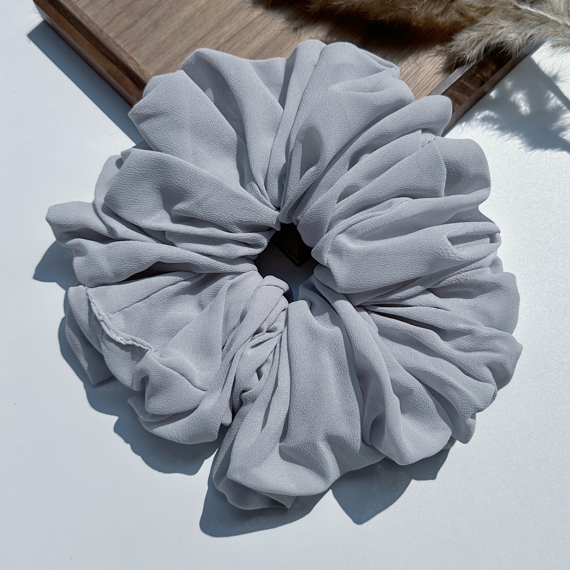 Women's Simple Handmade Chiffon Daily Holiday Hair Tie Solid Color