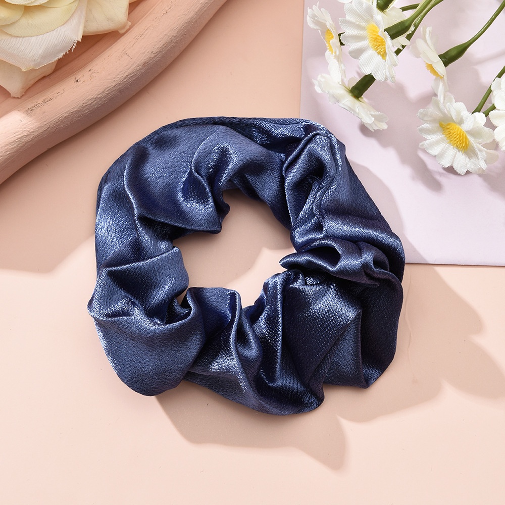 Women's Minimalist Fabric Hair Ties Trendy Solid Color Simple Head Ropes