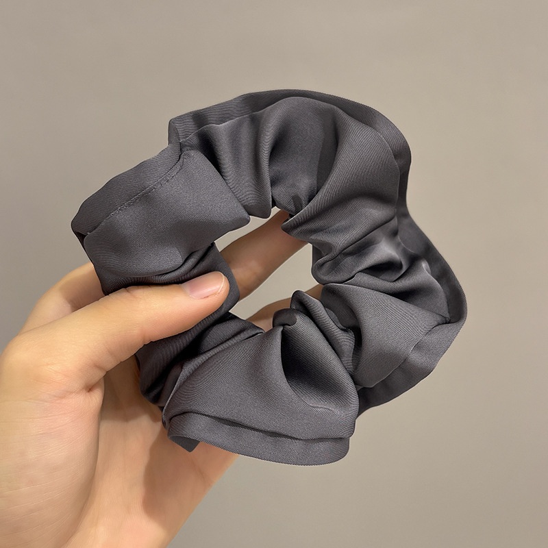 Women's Retro Street Style Satin Handmade Hair Tie Solid Color
