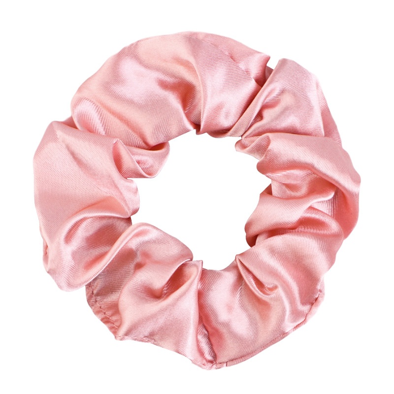 Women's Classic Daily Holiday Satin Scrunchie Hair Tie Solid Color
