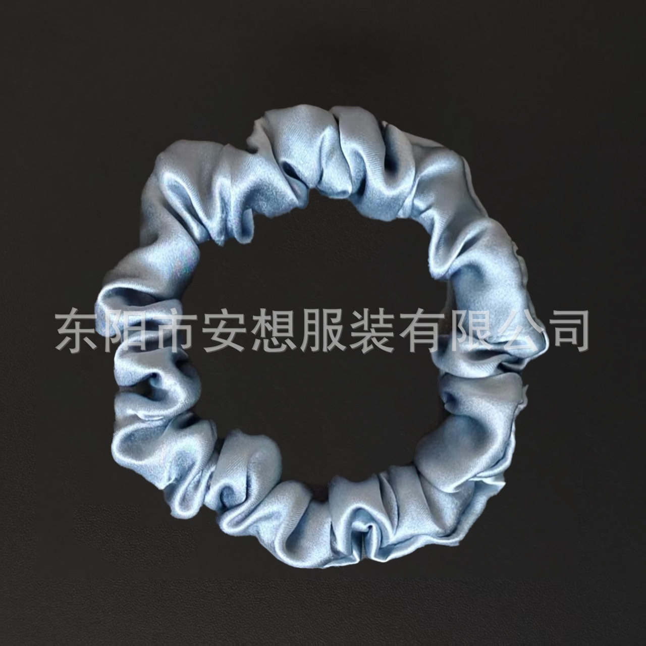 Women's Handmade Luxury 100% Silk Mini Hair Scrunchies Pure Color