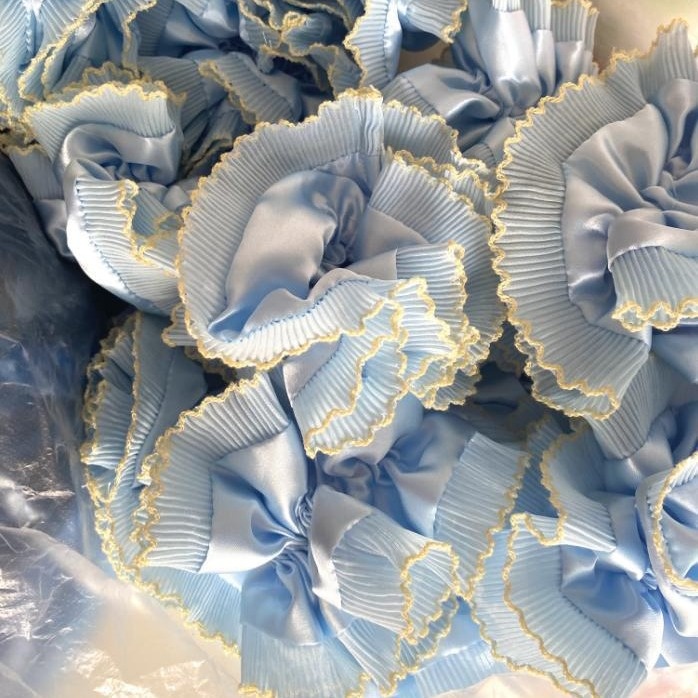 Women's Elegant Elastic Daily Hair Tie Ponytail Holder Color Block