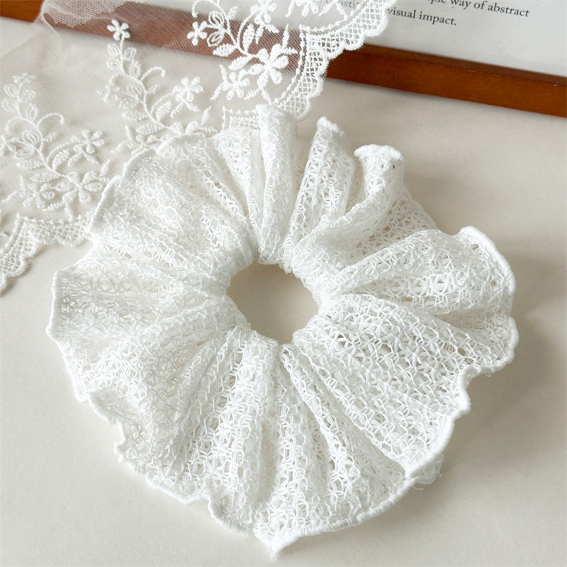 Women's Elegant Casual Holiday Cloth Hair Scrunchie Multicolor