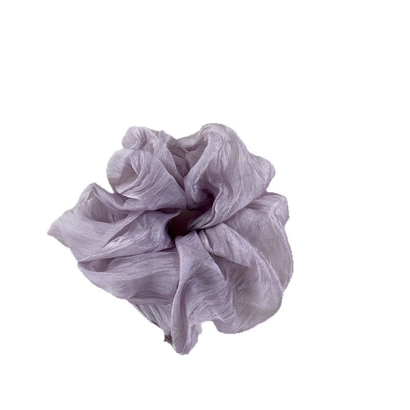 Women's Mesh Pleated Hair Ring Gentle Japanese Cloth Elastic Scrunchie Tie