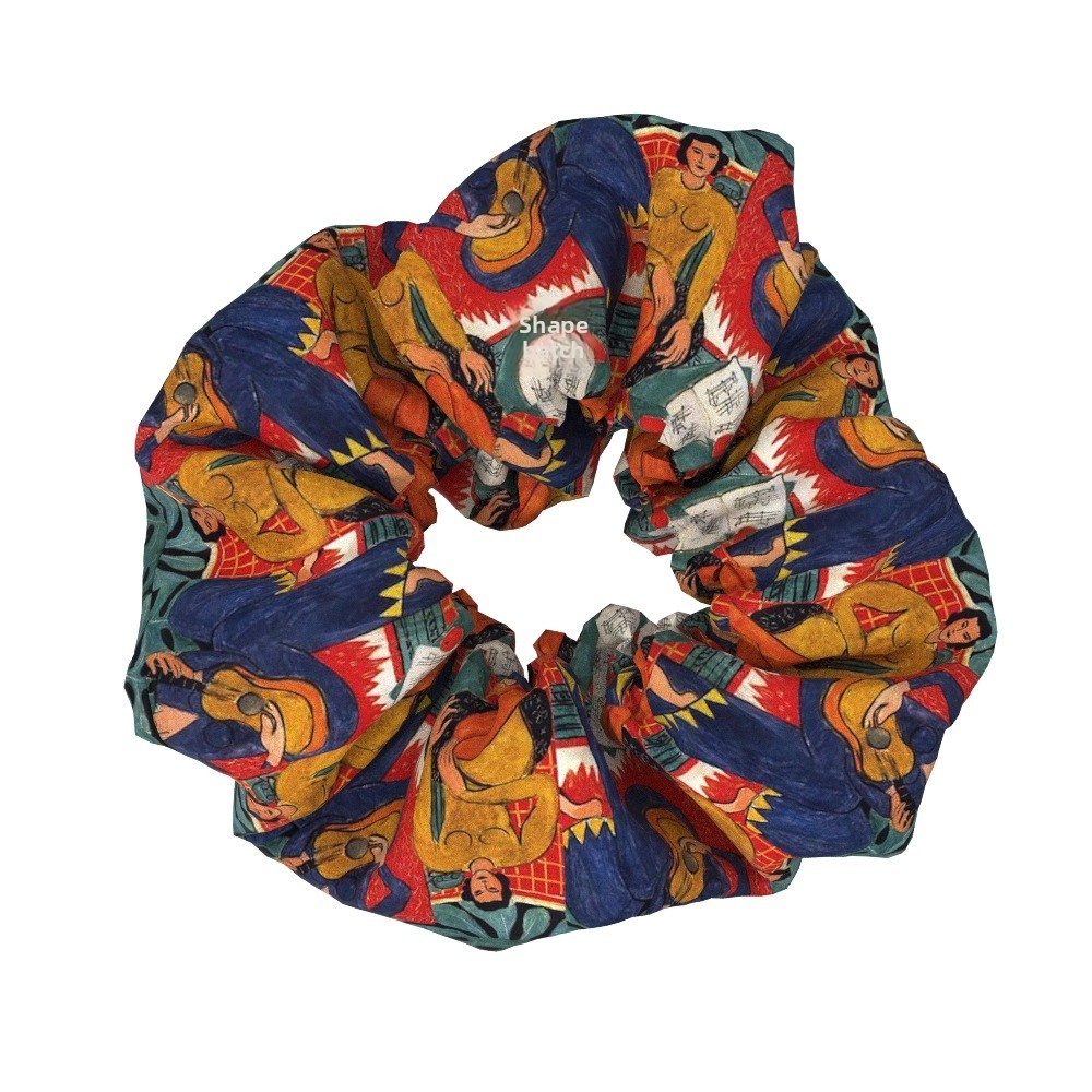 Women's Vintage Cloth Elastic Headband Matisse Floral Oil Painting