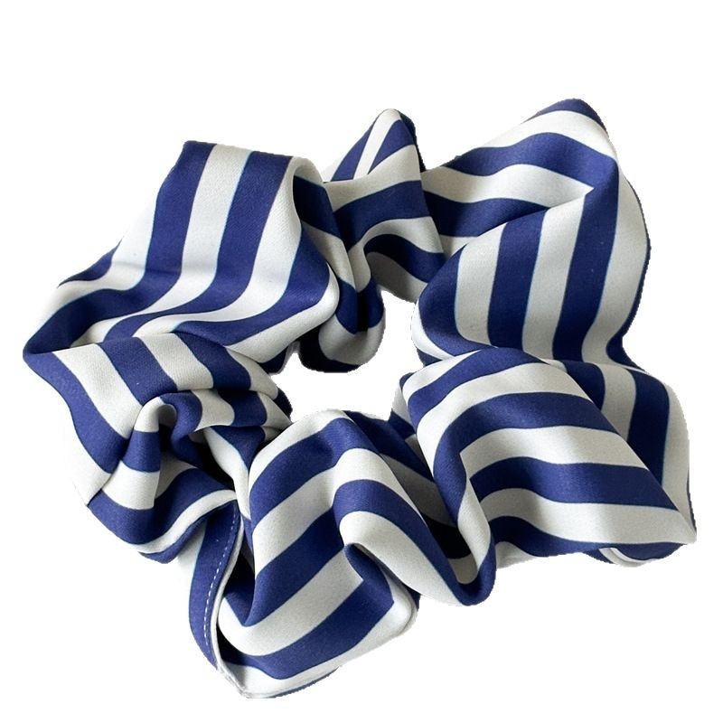 Women's Elegant Daily Cloth Hair Scrunchie Sweet Striped