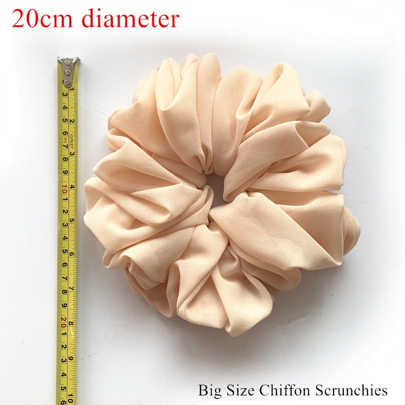Women's Simple Handmade Chiffon Daily Holiday Hair Tie Solid Color
