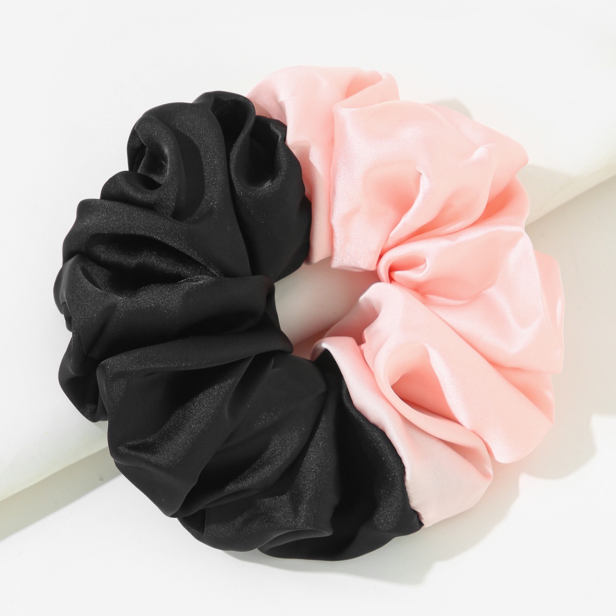 Women's Cute Handmade Cloth Hair Tie For Daily Wear Solid Color