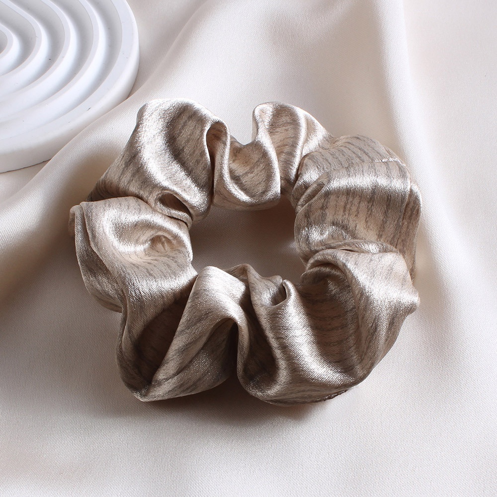 Women's Cloth Scrunchie Elastic Hair Ties For High Ponytail Solid Color