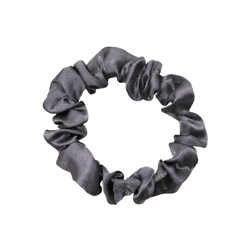 Women Versatile French Satin Hair Ties Daily Wear Solid Multi-Color