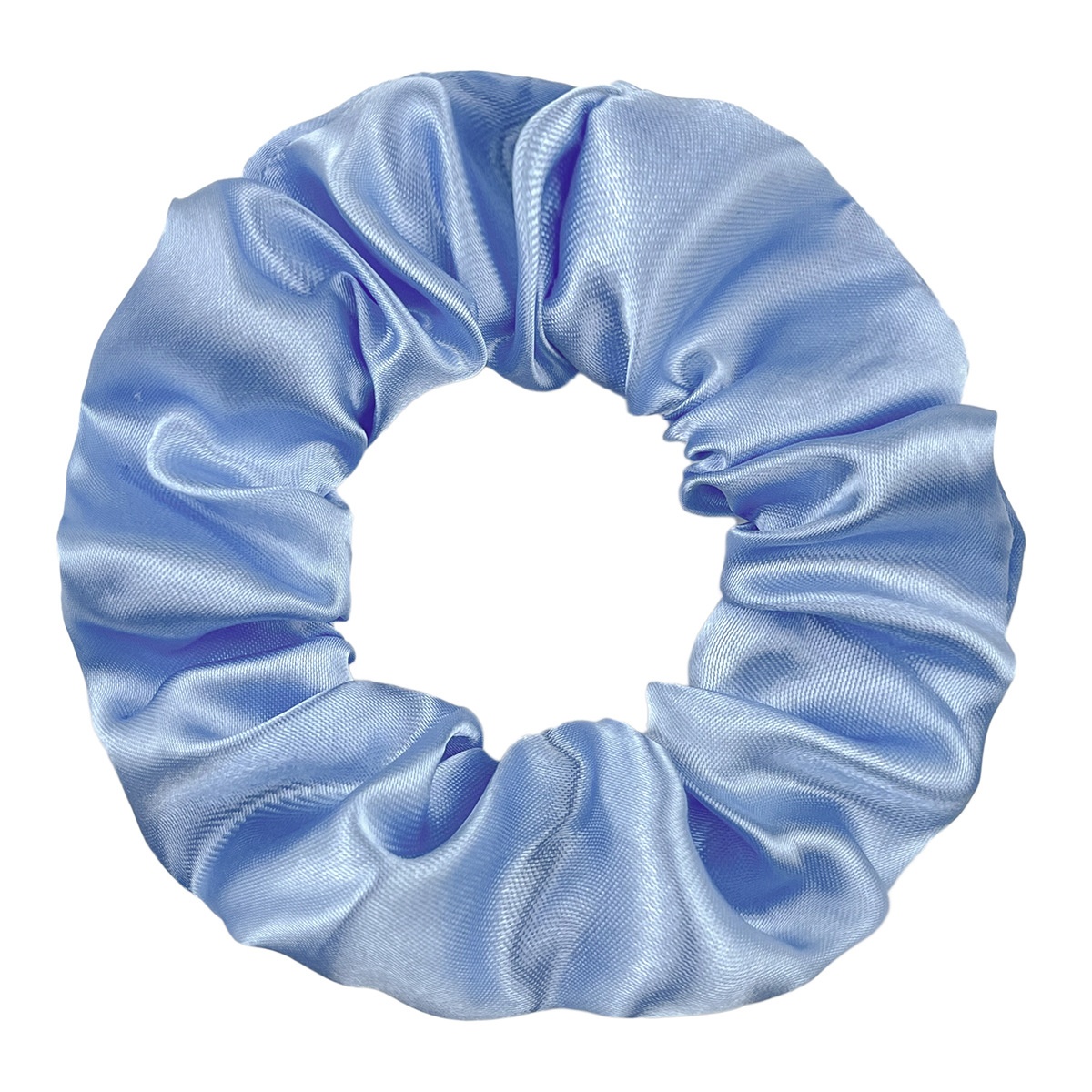 Women's Everyday Rib-Knit Cloth Ponytail Hair Ties Solid Color