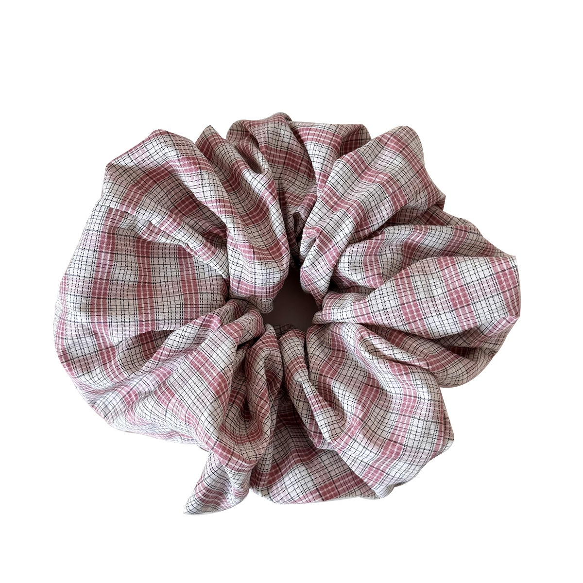 Women's Simple Spring Summer Polyester Hair Tie Pink Striped