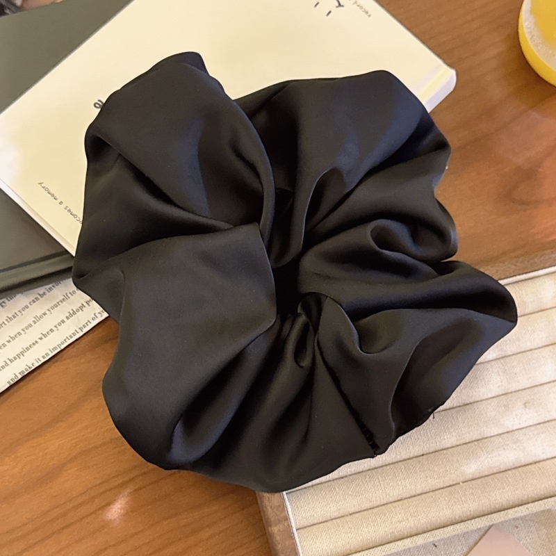 Women's Elegant Fabric Banquet Elastic Hair Band Solid Color